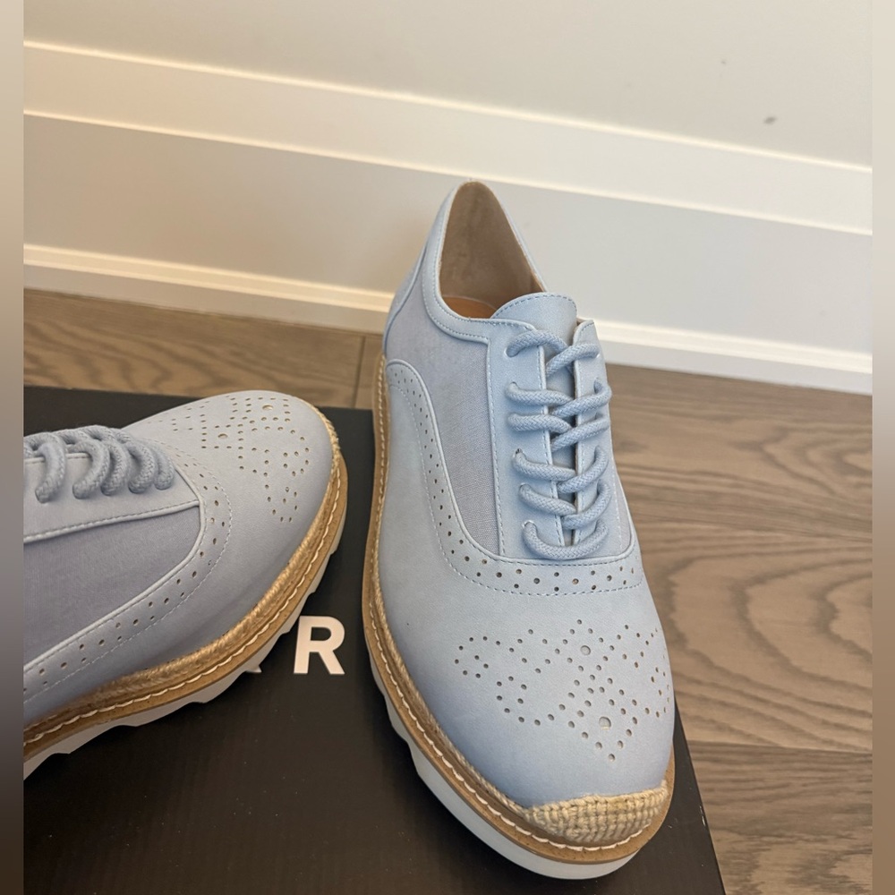 Torrid Sky Blue Perforated Oxfords